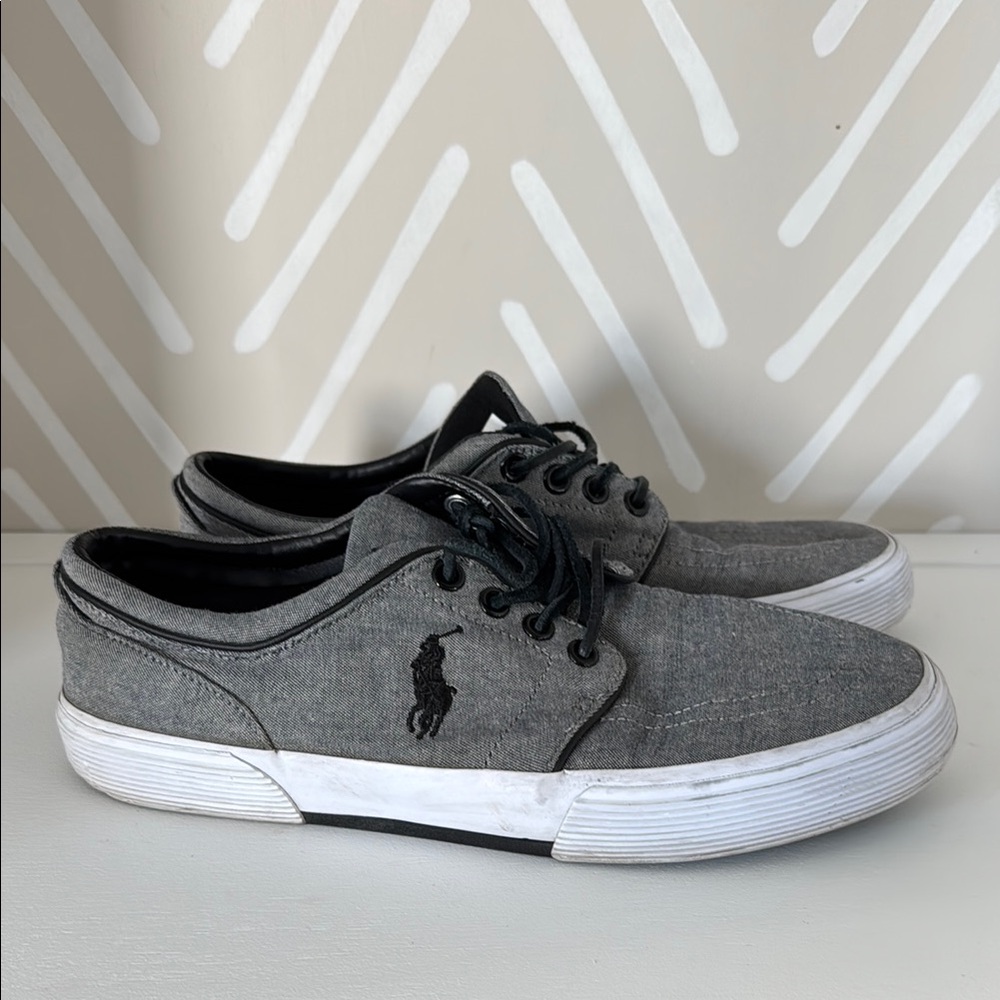 Polo by Ralph Lauren Men's Gray Casual Shoes